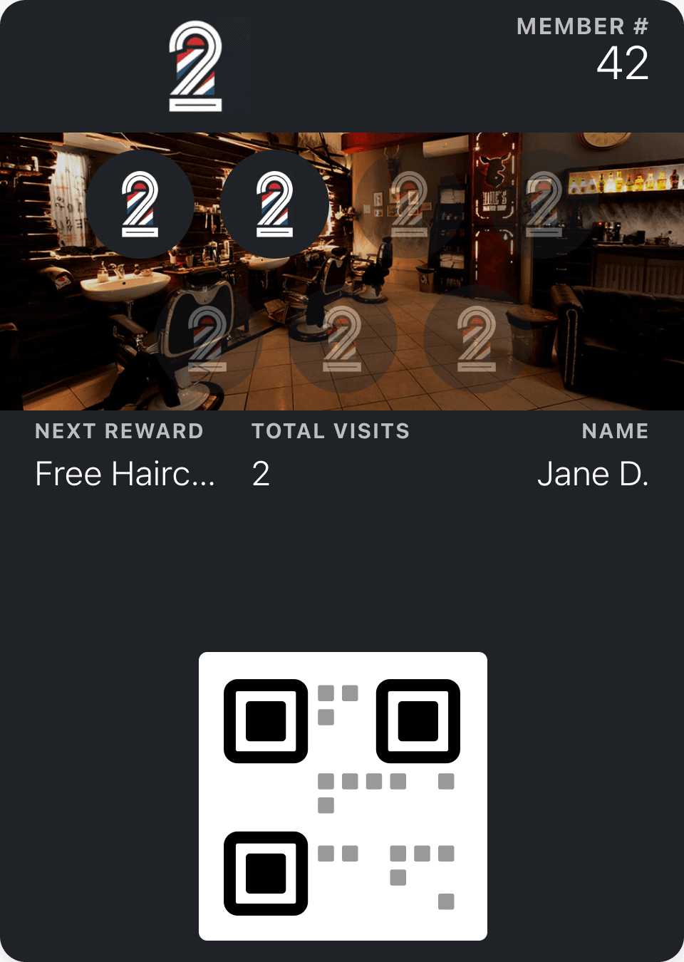 Stamp card — Apple Wallet