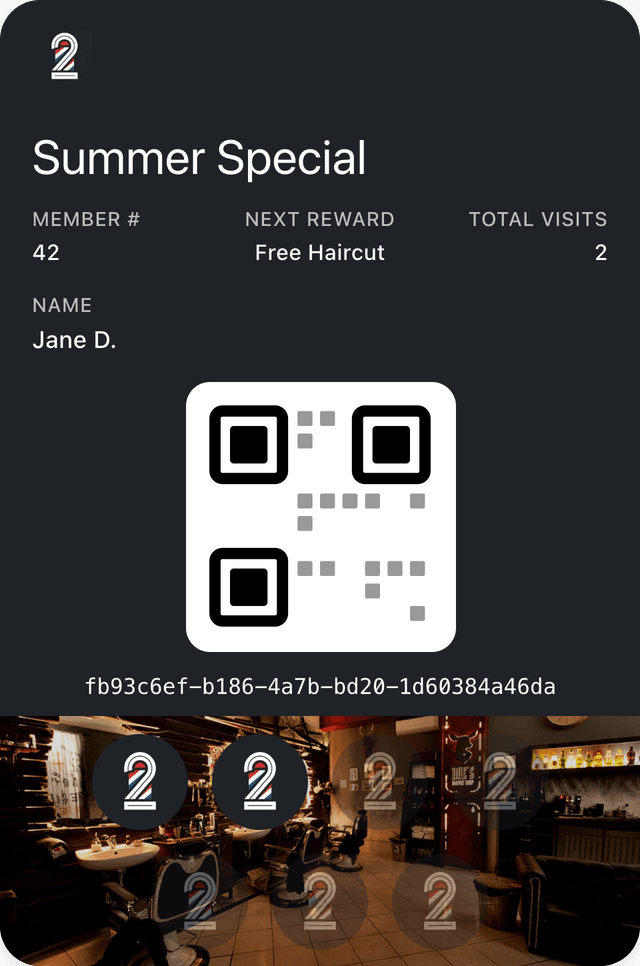 Stamp card — Google Wallet