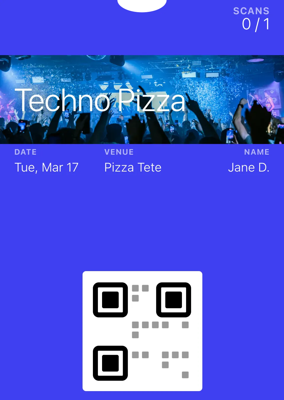Ticket — Apple Wallet